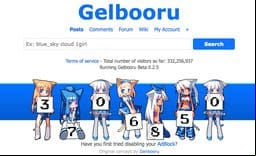 Gelbooru site thumbnail